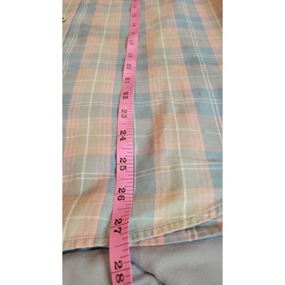 UntuckIt Dress Shirt Designer Plaid Slim Fit Long Sleeve Mens‎ Size Medium - Picture 4 of 6